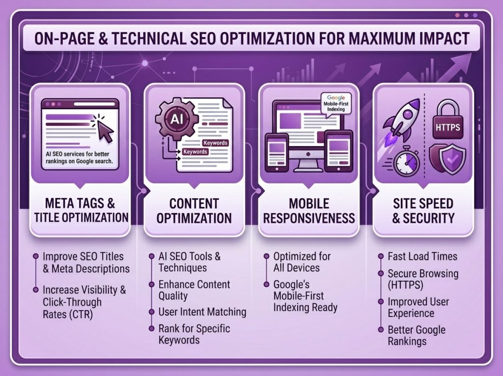 On-Page & Technical SEO Optimization for Maximum Impact
