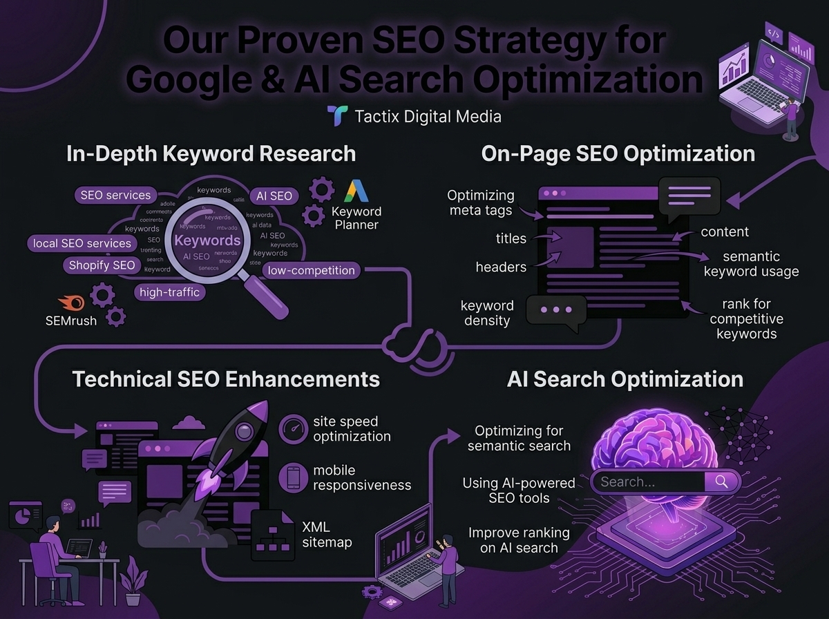 Our Proven SEO Strategy for Google & AI Search Optimization