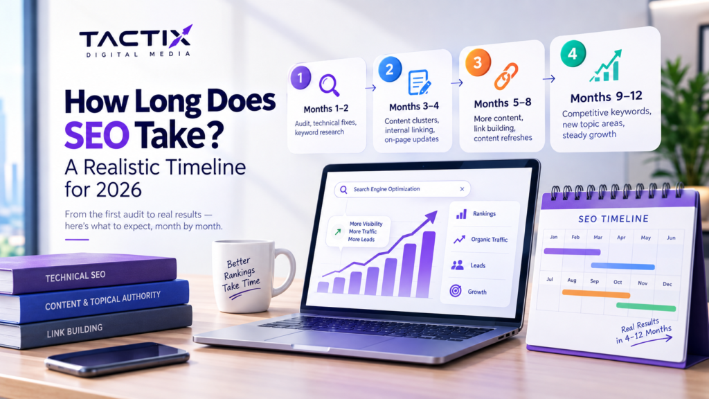How Long Does SEO Take? A Realistic Timeline for 2026 1 ChatGPT Image Sep 30 2026 10 17 05 PM